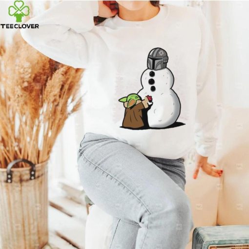 The Best Snowman in the Parsec Christmas Illustration t hoodie, sweater, longsleeve, shirt v-neck, t-shirt