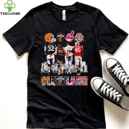 The Bieber Sexton Garrett And Chubb Cleveland Sports City Signatures 2022 Shirt