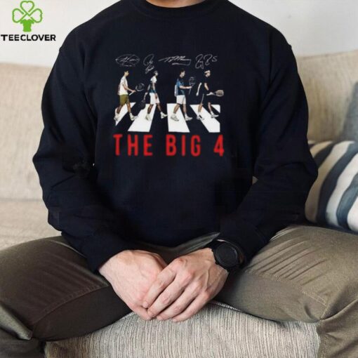 The Big 4 Roger Federer Logo T Shirt