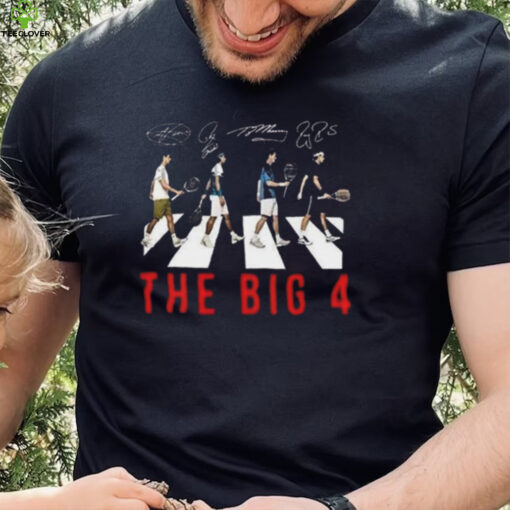 The Big 4 Roger Federer Logo T Shirt