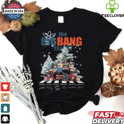 The Big Bang Theory 17th Anniversary 2007 2024 Thank You For The Memories christmas xmas T Shirt