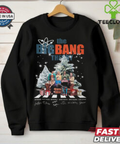 The Big Bang Theory 17th Anniversary 2007 2024 Thank You For The Memories christmas xmas T Shirt