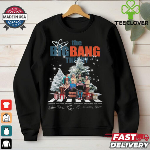 The Big Bang Theory 17th Anniversary 2007 2024 Thank You For The Memories christmas xmas T Shirt