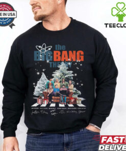 The Big Bang Theory 17th Anniversary 2007 2024 Thank You For The Memories christmas xmas T Shirt
