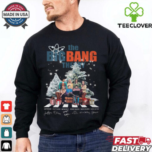 The Big Bang Theory 17th Anniversary 2007 2024 Thank You For The Memories christmas xmas T Shirt