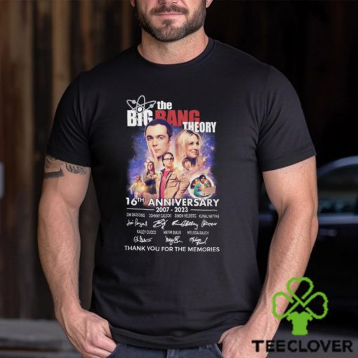 The Big Bang Theory Thanks You For The Memories Shirt