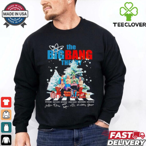The Big Bang Theory characters Christmas shirt
