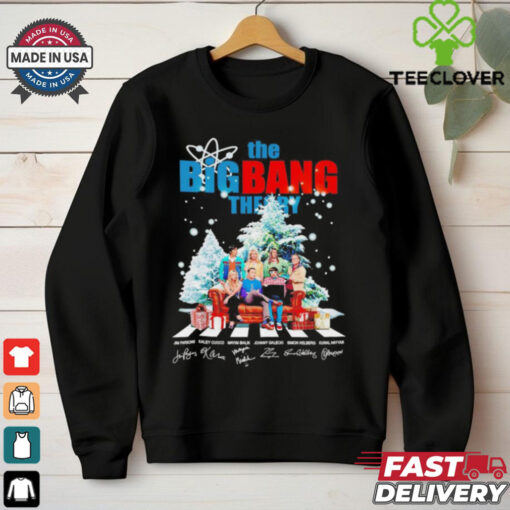 The Big Bang Theory characters Christmas shirt