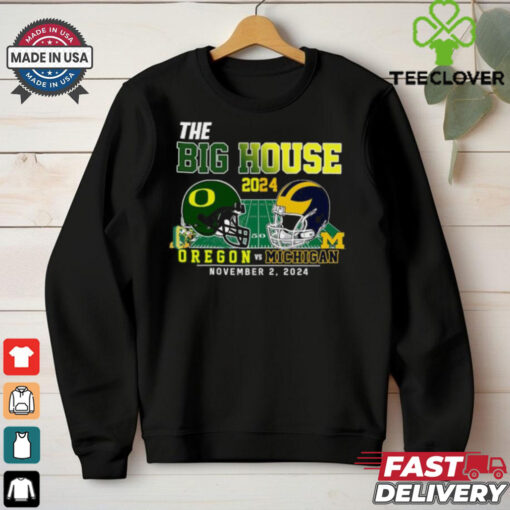 The Big House Oregon Ducks Vs Michigan Wolverines 2024 Shirt