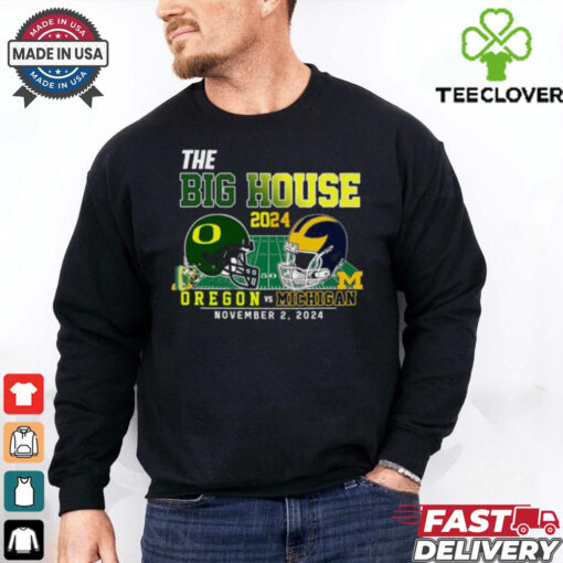 The Big House Oregon Ducks Vs Michigan Wolverines 2024 Shirt