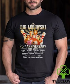 The Big Lebowski 25th Anniversary 1998 2023 Thank You For The Memories Official T Shirt 1 The Big Lebowski 25th Anniversary 1998 2023 Thank You For The Memories Official T Shirt