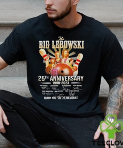 The Big Lebowski 25th Anniversary 1998 2023 Thank You For The Memories Official T Shirt 3 The Big Lebowski 25th Anniversary 1998 2023 Thank You For The Memories Official T Shirt