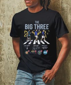 The Big Three Novak Djokovic – Rafael Nadal – Roger Federer Signature Unisex T Shirt