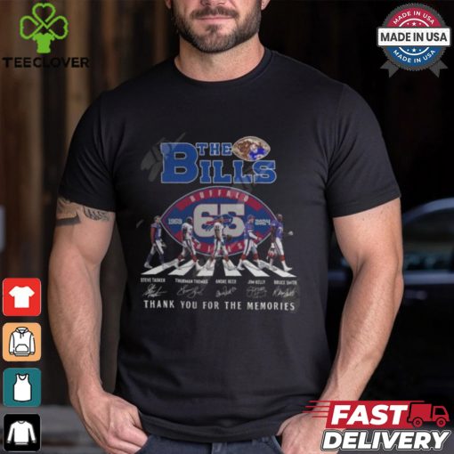 The Bills 65 Years Of 1959 2024 Thank You For The Memories T Shirt