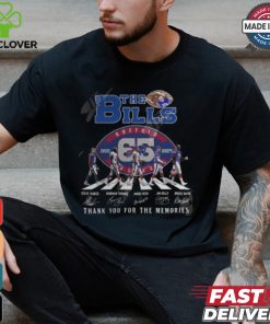 The Bills 65 Years Of 1959 2024 Thank You For The Memories T Shirt