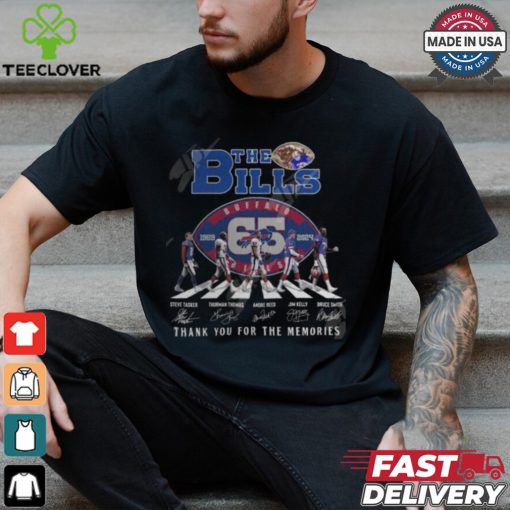 The Bills 65 Years Of 1959 2024 Thank You For The Memories T Shirt