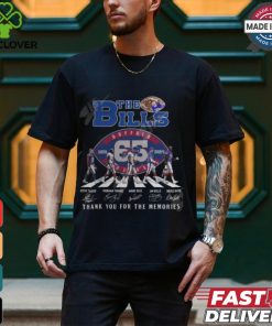 The Bills 65 Years Of 1959 2024 Thank You For The Memories T Shirt