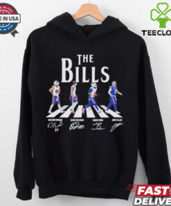 The Bills Abbey Road Dalton Kincaid Keon Coleman James Cook And Josh Allen Shirt