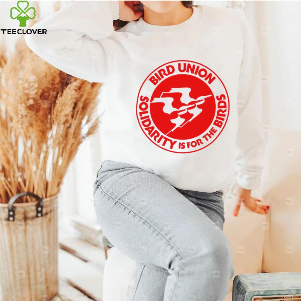 The Bird Union Solidarity is for t he Birds logo shirt The Bird Union Solidarity is for t he Birds logo shirt
