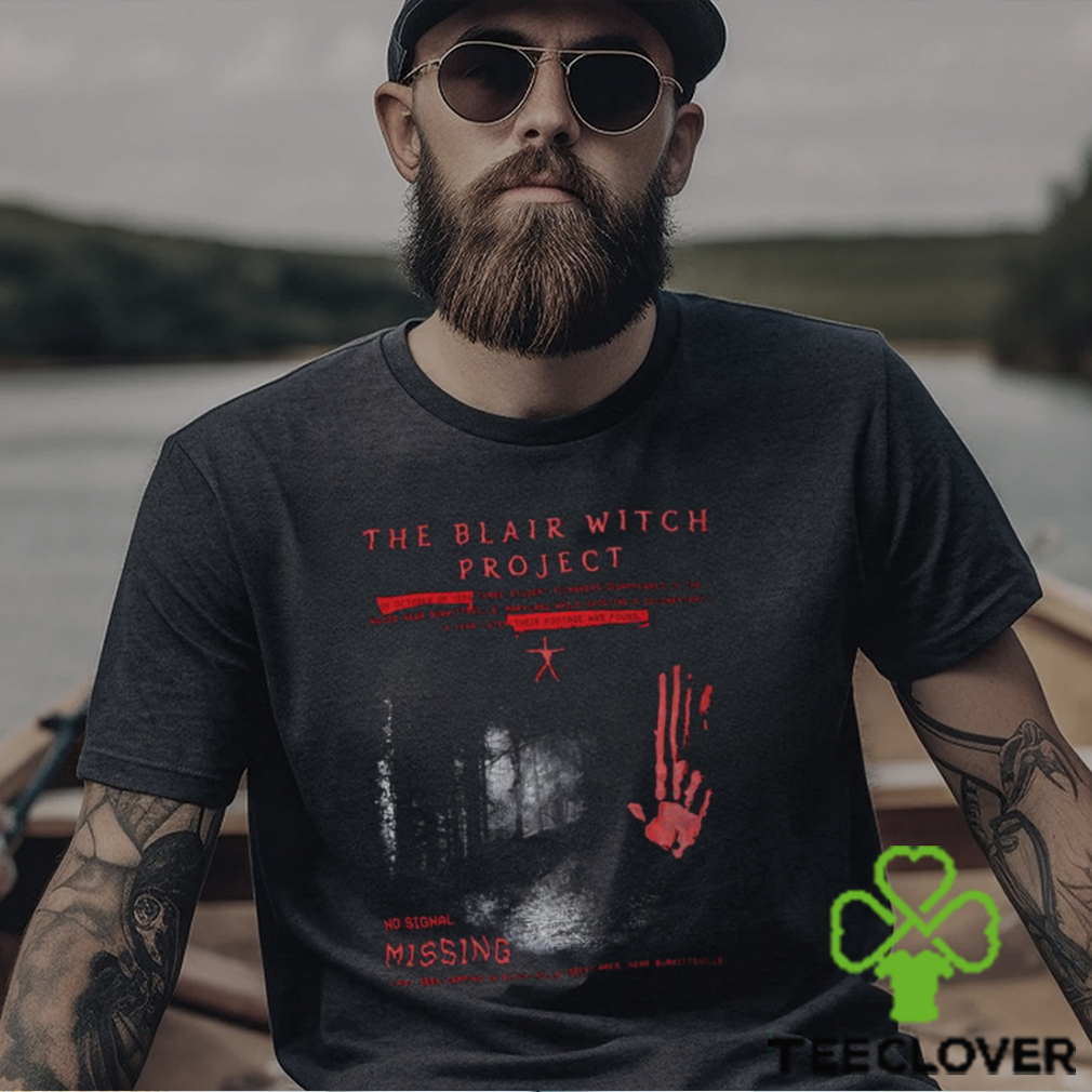 The Blair Witch Project Are You Not Scared Enough Boyfriend Fit Girls T Shirt The Blair Witch Project Are You Not Scared Enough Boyfriend Fit Girls T Shirt