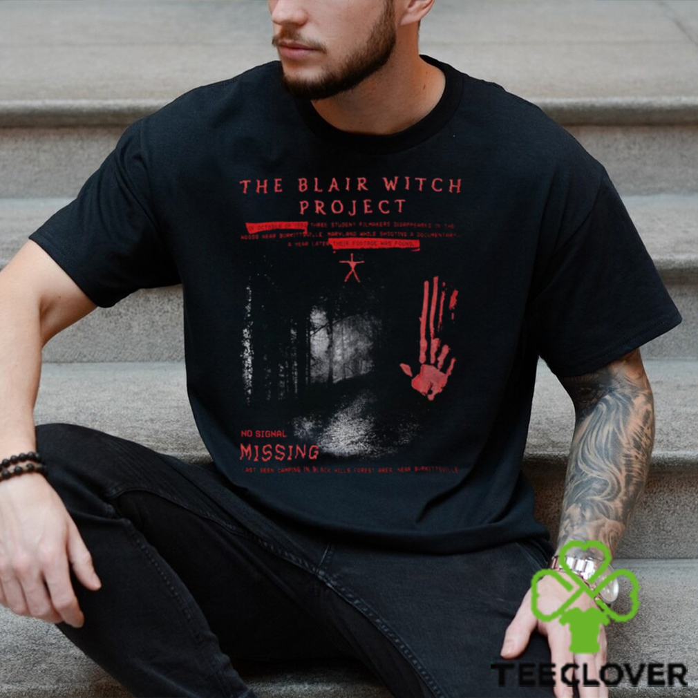 The Blair Witch Project Are You Not Scared Enough Boyfriend Fit Girls T Shirt The Blair Witch Project Are You Not Scared Enough Boyfriend Fit Girls T Shirt