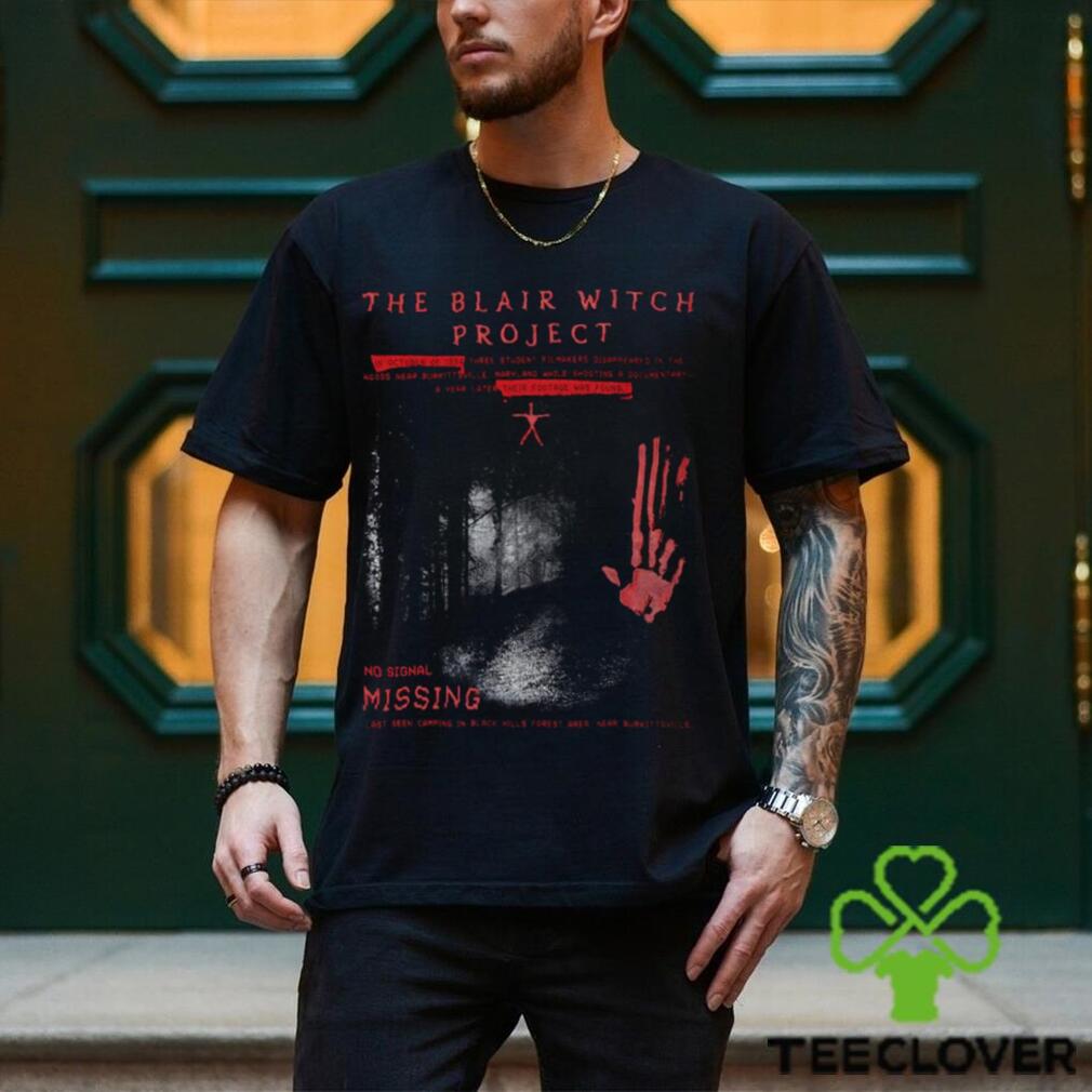 The Blair Witch Project Are You Not Scared Enough Boyfriend Fit Girls T Shirt The Blair Witch Project Are You Not Scared Enough Boyfriend Fit Girls T Shirt