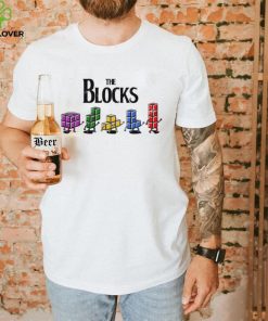 The Blocks retro game Abbey Road shirt