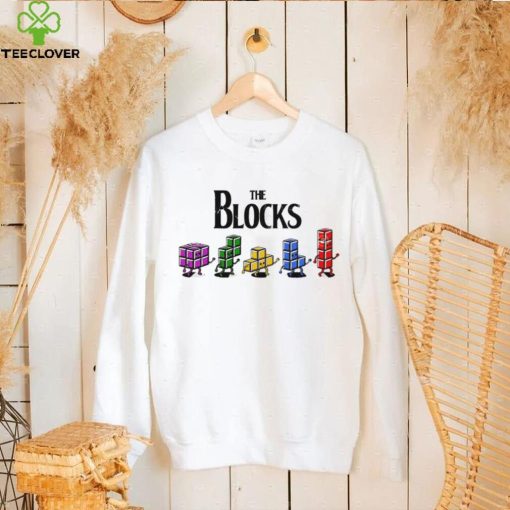 The Blocks retro game Abbey Road hoodie, sweater, longsleeve, shirt v-neck, t-shirt