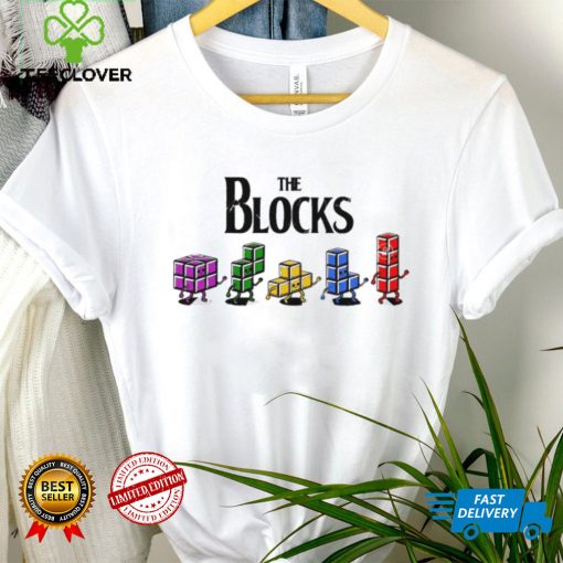 The Blocks retro game Abbey Road hoodie, sweater, longsleeve, shirt v-neck, t-shirt