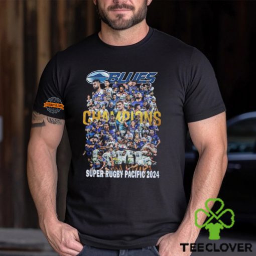 The Blues Super Rugby Pacific 2024 Champions T Shirt