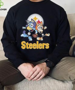 The Bluey Pittsburgh Steelers logo shirt