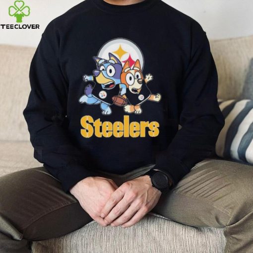 The Bluey Pittsburgh Steelers logo shirt