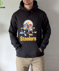 The Bluey Pittsburgh Steelers logo shirt