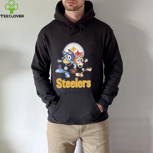 The Bluey Pittsburgh Steelers logo shirt