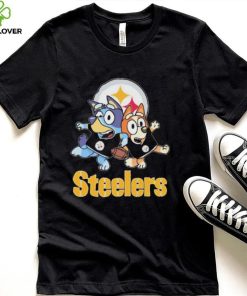 The Bluey Pittsburgh Steelers logo shirt