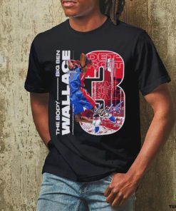 The Body Big Ben Wallace Detroit Pistons signature shirt