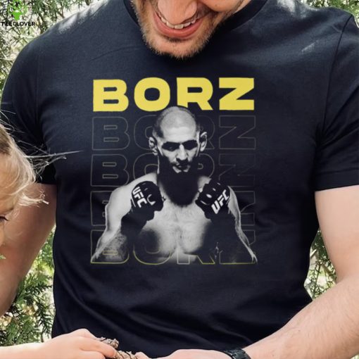 The Borz Khamzat Chimaev T shirt Long Sleeve, Ladies Tee