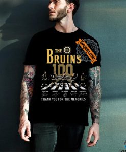 The Boston Bruins 100 Thank You For The Memories T Shirt