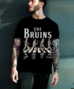 The Boston Bruins Abbey Road Signatures Ice Hockey T hoodie, sweater, longsleeve, shirt v-neck, t-shirt