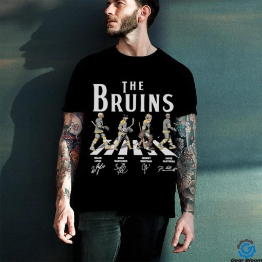 The Boston Bruins Abbey Road Signatures Ice Hockey T hoodie, sweater, longsleeve, shirt v-neck, t-shirt