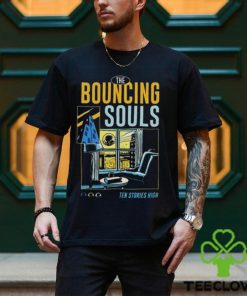 The Bouncing Souls Ten Stories High 2023 Tour Shirt