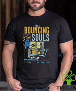 The Bouncing Souls Ten Stories High 2023 Tour Shirt