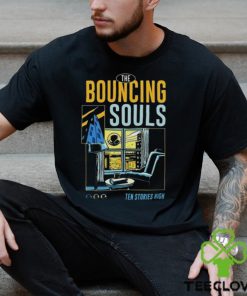 The Bouncing Souls Ten Stories High 2023 Tour Shirt