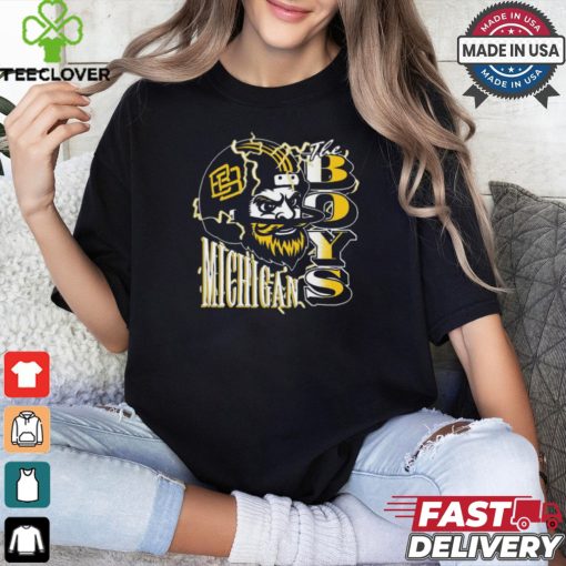 The Boys MI Lightning II Michigan Wolverines t shirt