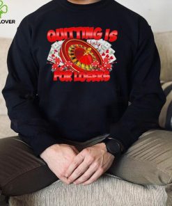 The Boys Quitting is for losers Poker 2023 shirtThe Boys Quitting is for losers Poker 2023 shirt