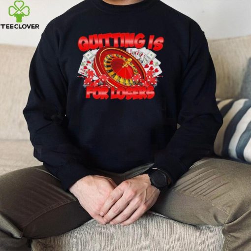 The Boys Quitting is for losers Poker 2023 shirtThe Boys Quitting is for losers Poker 2023 shirt