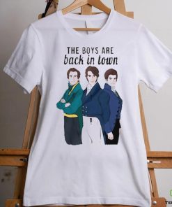 The Boys are back in town cartoon shirt