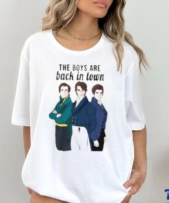 The Boys are back in town cartoon shirt