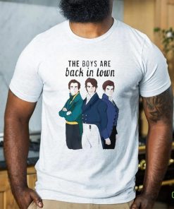 The Boys are back in town cartoon hoodie, sweater, longsleeve, shirt v-neck, t-shirt