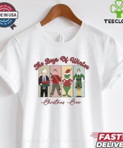 The Boys of Winter Sweatshirt, Funny Xmas Characters Shirt